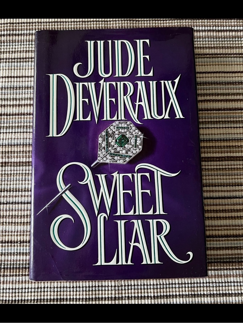 Vintage Hardcover Book ~ Sweet Liar By: Jude Deveraux